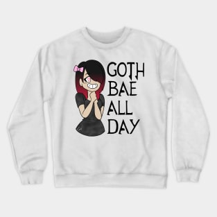 Goth Bae All Day Crewneck Sweatshirt